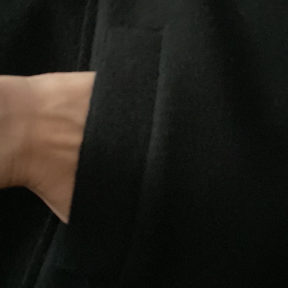 J. Crew Black Three Button Peacoat🖤🖤🖤 - Picture 6 of 9